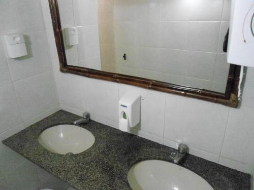 A bathroom at Pousada Danza - Centro