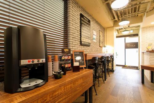 Η κουζίνα ή μικρή κουζίνα στο Hotel Double Funabashi