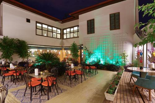 Restoran atau tempat lain untuk makan di Route Hotel Kaleici - Adult Only (12+)