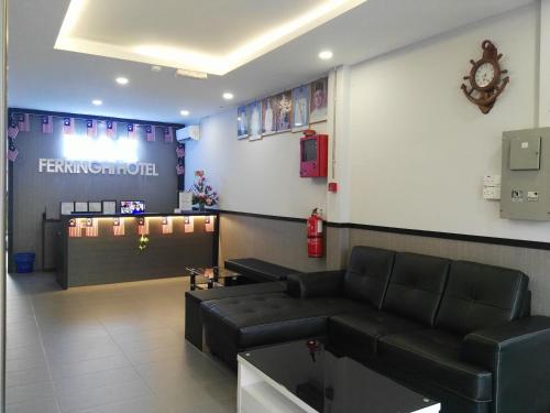 Posezení v ubytování Max Ferringhi Hotel