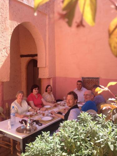 Tetamu yang menginap di Riad Diwane