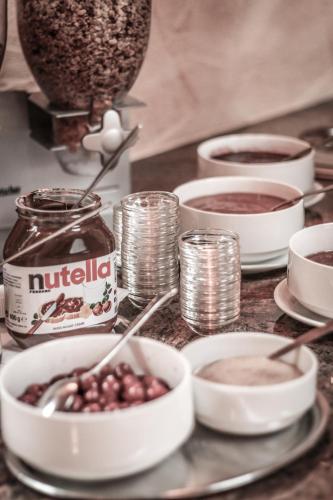 Jídlo v penzionu nebo okolí