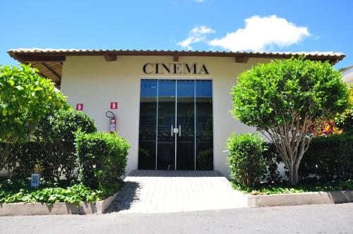 a building with a door with the name cirmanca at Lacqua diRoma - Hotel e Parque Aquático in Caldas Novas