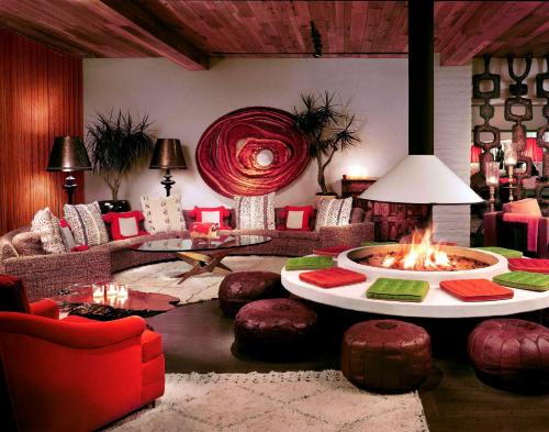 Posezení v ubytování Parker Palm Springs