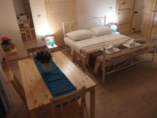 Ένα ή περισσότερα κρεβάτια σε δωμάτιο στο Guesthouse Casetta Verde