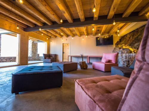 Posedenie v ubytovaní Casa Rural Cal Rossa de Taus SPA