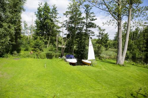 Zahrada ubytování KapLuv Plau am See