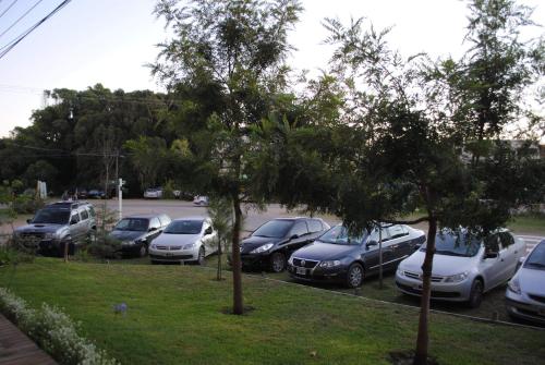 Taman di luar Hotel Viña del Mar