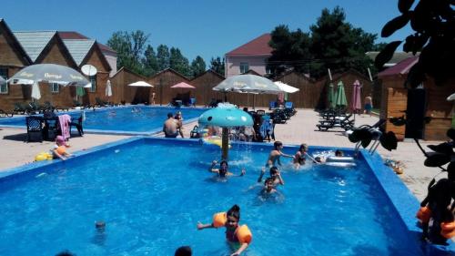 The swimming pool at or near Hotel Bulaq