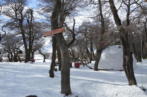 Camping Rio de las Vueltas žiemą