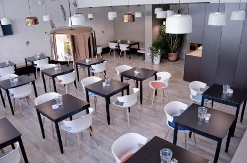 Coin salon dans l'établissement Hotel Oliva