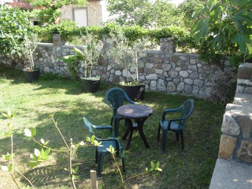 Κήπος έξω από το Apartments Macaso