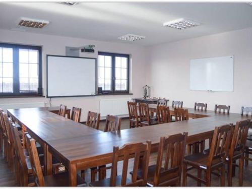 Zona business o sala de conferencias en Ośrodek Biały Lew