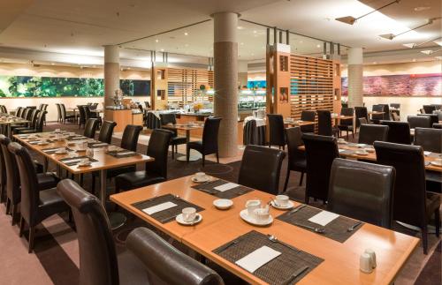 Restaurace v ubytování Radisson Blu Hotel Hannover