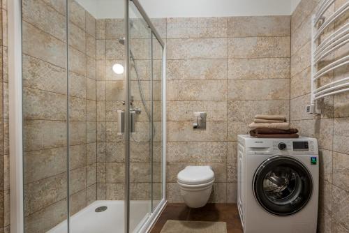 Et badeværelse på Angel House Vilnius 38A