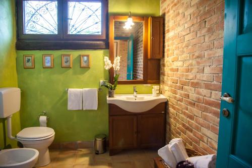 Et badeværelse på Casa Go'El
