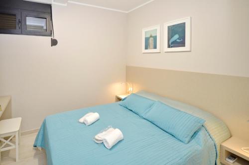 Ένα ή περισσότερα κρεβάτια σε δωμάτιο στο Apartment Line One