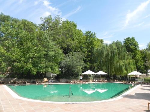Bazén v ubytování Monasterio De Piedra nebo v jeho okolí