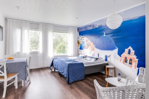 Postel nebo postele na pokoji v ubytování Apartment Kievarinhovi