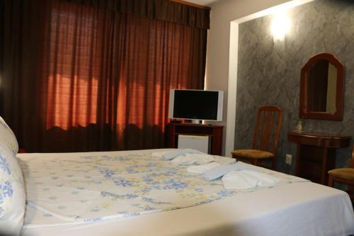 Cama o camas de una habitación en Shipka IT Hotel