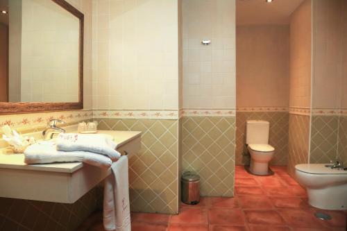 Ванная комната в Hotel Doña Manuela