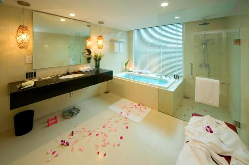 Un baño de Pullman Kuching