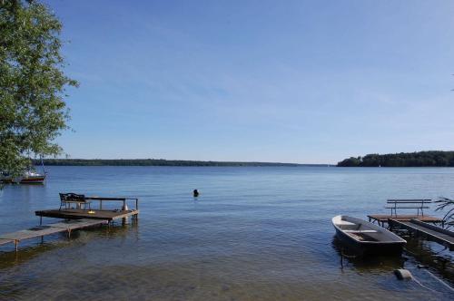 Gallery image of Ferienhaus Urlaub mit Hund am Plau in Lenz