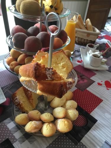 Mad på bed and breakfast-stedet eller i nærheden