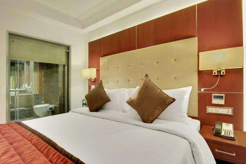 Cama o camas de una habitación en Comfort Inn Insys
