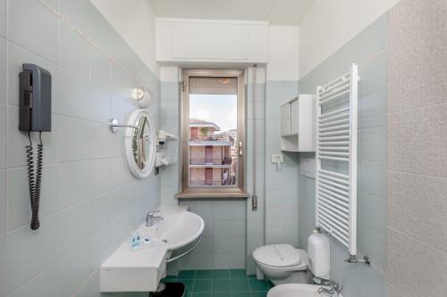 Koupelna v ubytování Hotel Tevere Perugia
