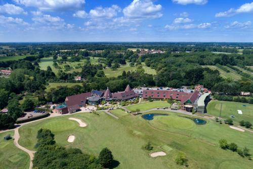A bird's-eye view of Ufford Park Hotel, Golf & Spa 