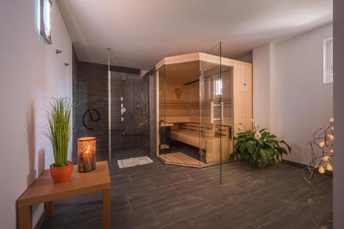 Koupelna v ubytování B+B Passifleur