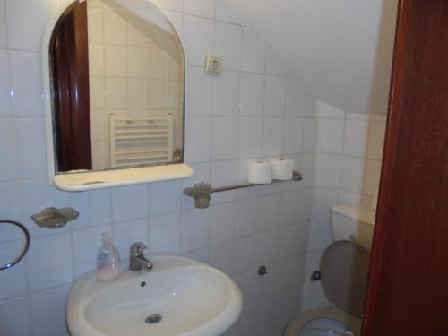 Koupelna v ubytování San Marko Motel