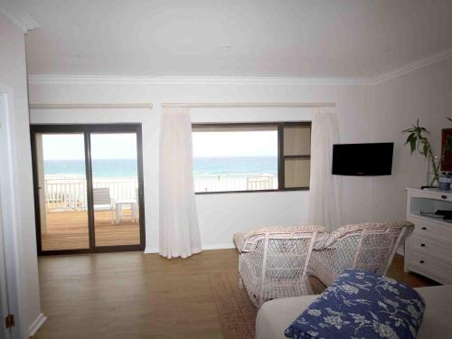 Μια τηλεόραση ή/και κέντρο ψυχαγωγίας στο Fairlight Beach House