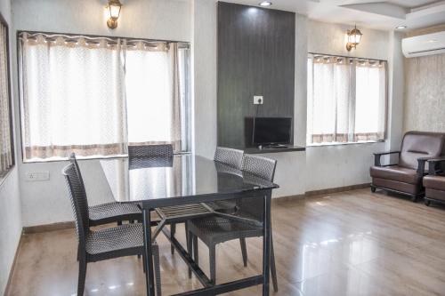 Χώρος καθιστικού στο Skyinn Bungalow