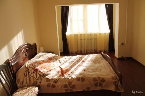 Apartment on Gubina tesisinde bir odada yatak veya yataklar