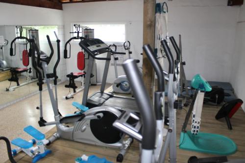 Gimnasio o instalaciones de fitness de Camping des Roses