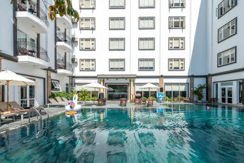 Bazén v ubytování Hoian Sincerity Hotel & Spa nebo v jeho okolí