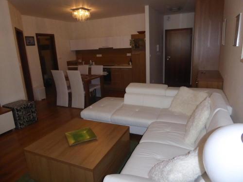 Kuchyň nebo kuchyňský kout v ubytování Apartman Tale