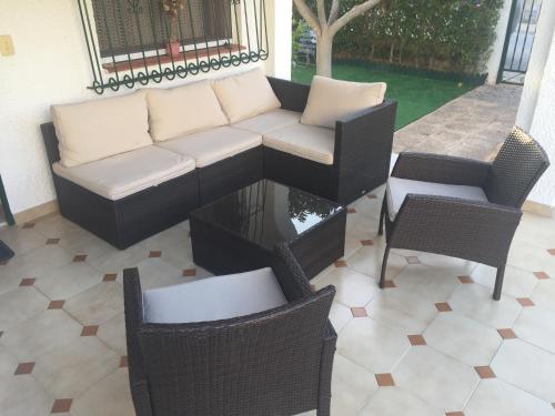 Un lugar para sentarse en Villa Playa Golf La Zenia