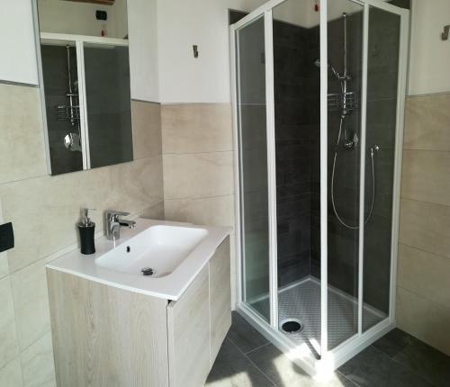 Koupelna v ubytování Ai Ruc