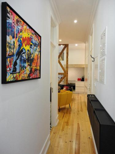 Lisbon Center Modern Art Apartment