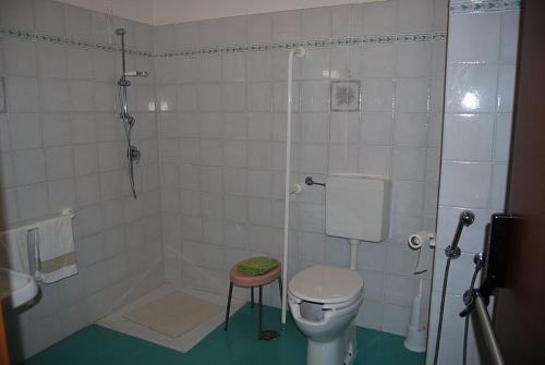 Koupelna v ubytování Hotel Etruria