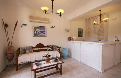 Χώρος καθιστικού στο Horizon Resort 