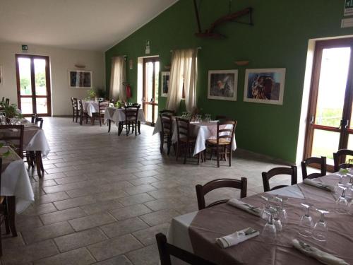 Restaurace v ubytování Agriturismo Il Riccio