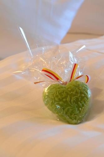 a green pepper wrapped in plastic with candy canes at Hotel - Restaurant - Sonnblick in Heiligenblut