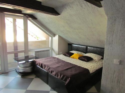 Кровать или кровати в номере Guest house Khan