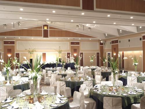 Restaurace v ubytování Hotel Crown Palais Kitakyushu