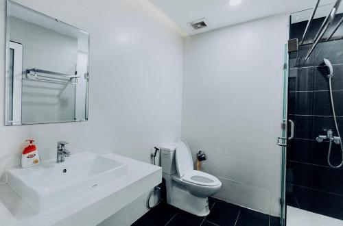 Phòng tắm tại Nha Trang Seaside Apartment