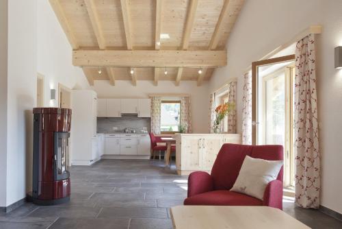Una cocina o cocineta en Alpenresidenz Ötztal